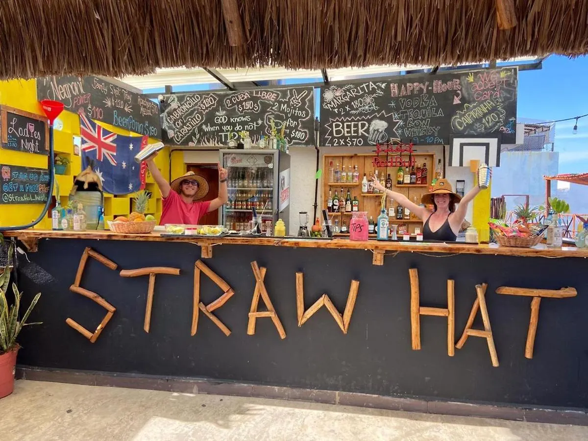 Straw Hat Hostel & Rooftop Bar Tulum Mexico