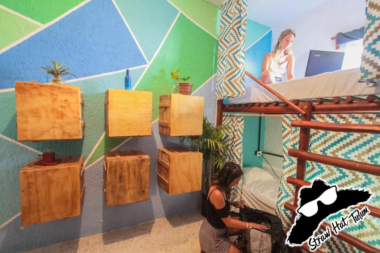 Straw Hat Hostel & Rooftop Bar Tulum Mexique