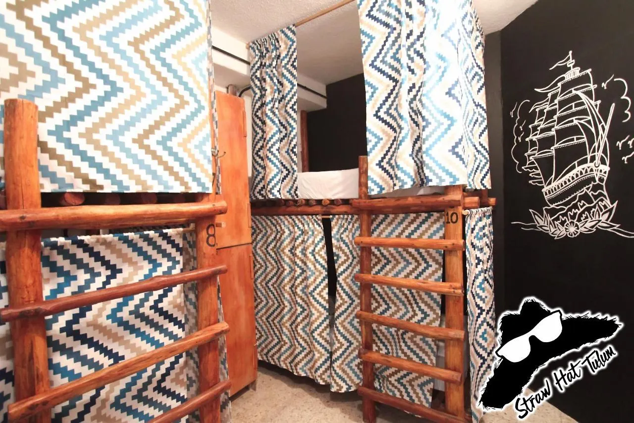 Straw Hat Hostel & Rooftop Bar Tulum Mexique