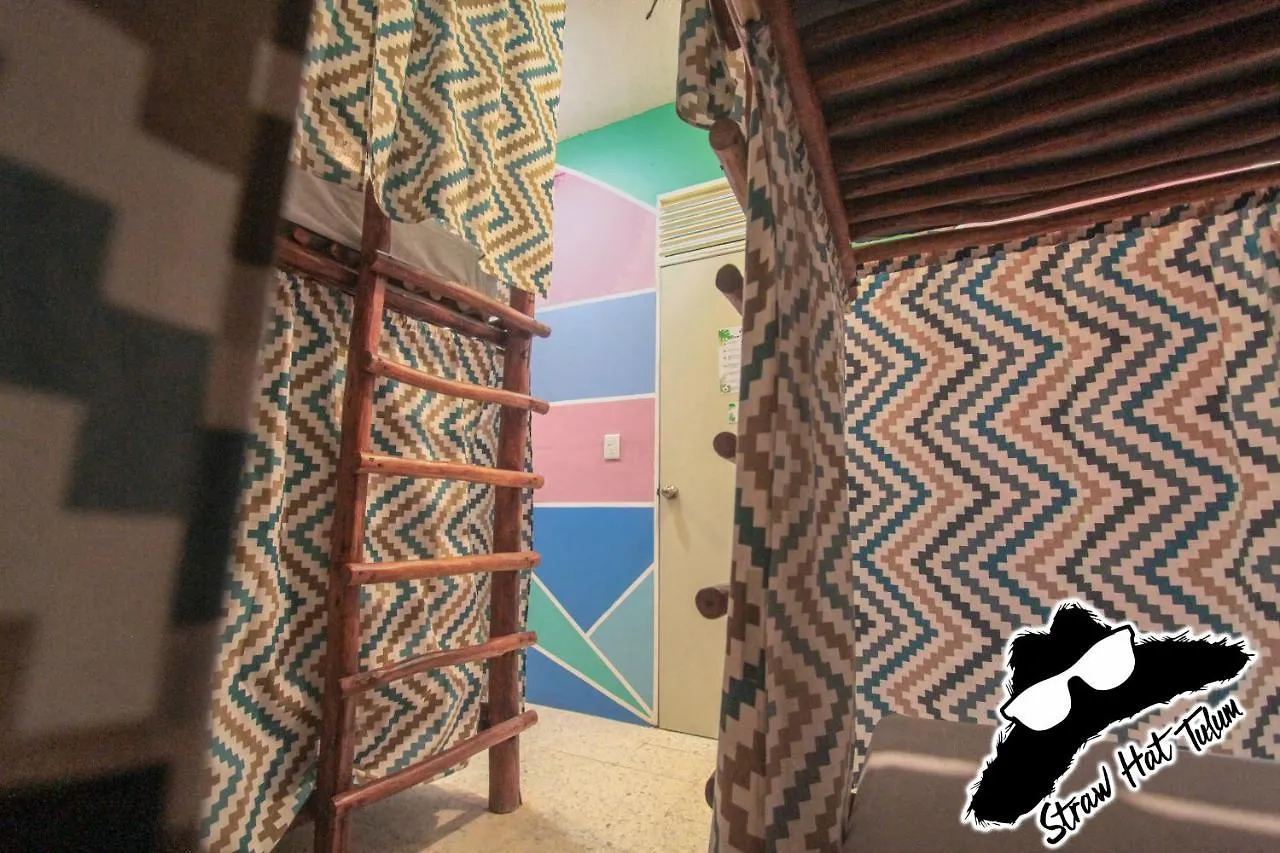 Straw Hat Hostel & Rooftop Bar Tulum Mexique